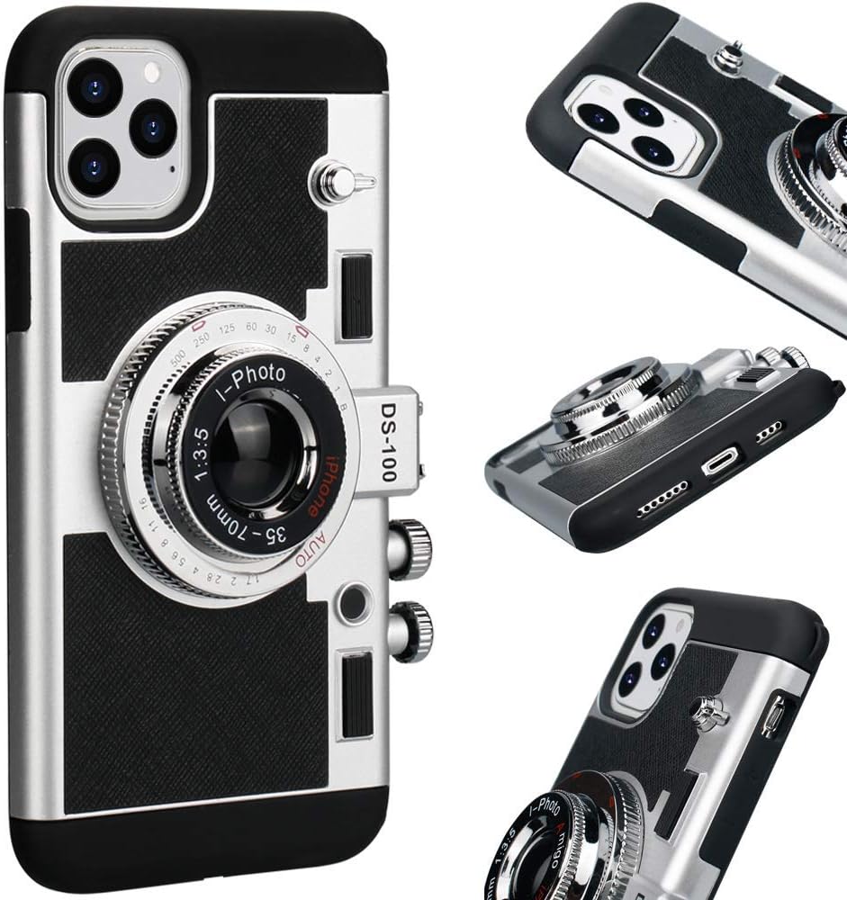 Awsaccy Emily in Paris – Funda de silicona para iPhone 15 Plus de 6.7 pulgadas 2023, funda de silicona con correa extraíble para el cuello para