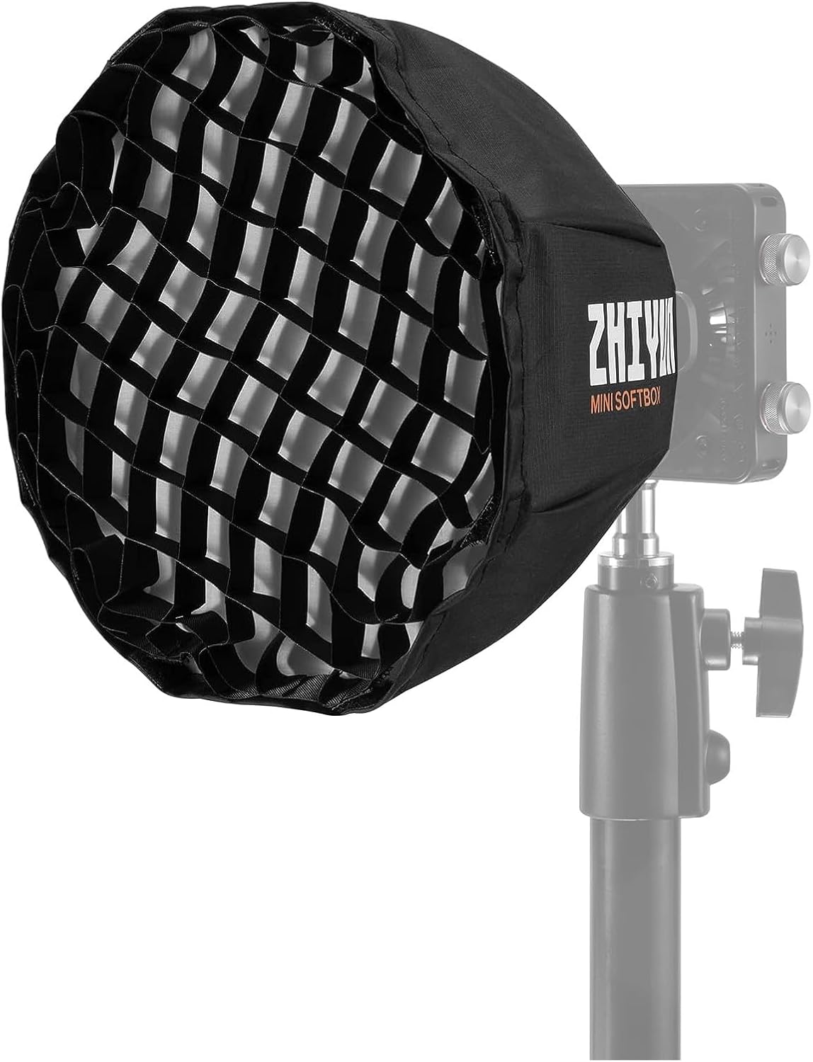 Zhiyun Mini Softbox, montaje ZY para Zhiyun Mouls G60 y X100 COB Video LED Luz