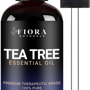 Fiora Naturals Aceite de árbol de té para piel, cara, cabello y uñas de los pies – Aceite esencial de árbol de té 100% puro para humidificador, Fiora Naturals Aceite de árbol de té para piel, cara, cabello y uñas de los pies – Aceite esencial de árbol de té 100% puro para humidificador,