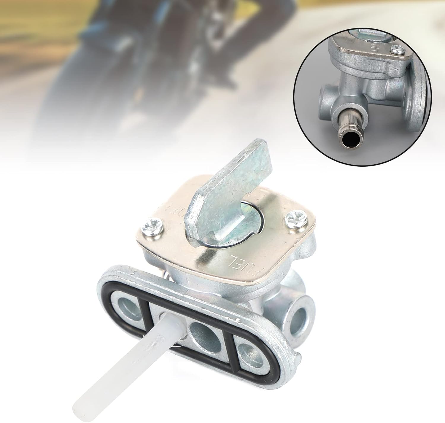 Frezon Válvula de válvula de depósito de gasolina para Yamaha FZ400 1997, TDM850 1999-2001, BT1100 Bulldog 2002-2006, YZ80 1994-1996, YZ490