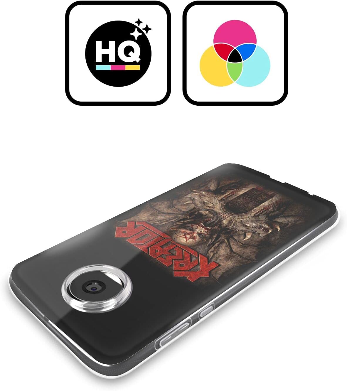 Head Case Designs Officially Licensed Kreator Album Poster Soft Gel Case Compatible with Motorola Moto G53 5G