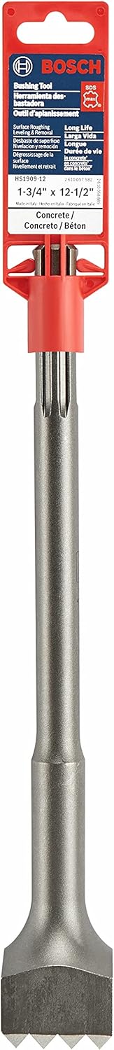 Bosch HS1909-12 SDS-max 1-34 pulg. Cuadrado x 12-12 pulg. Herramienta de buje de 25 dientes