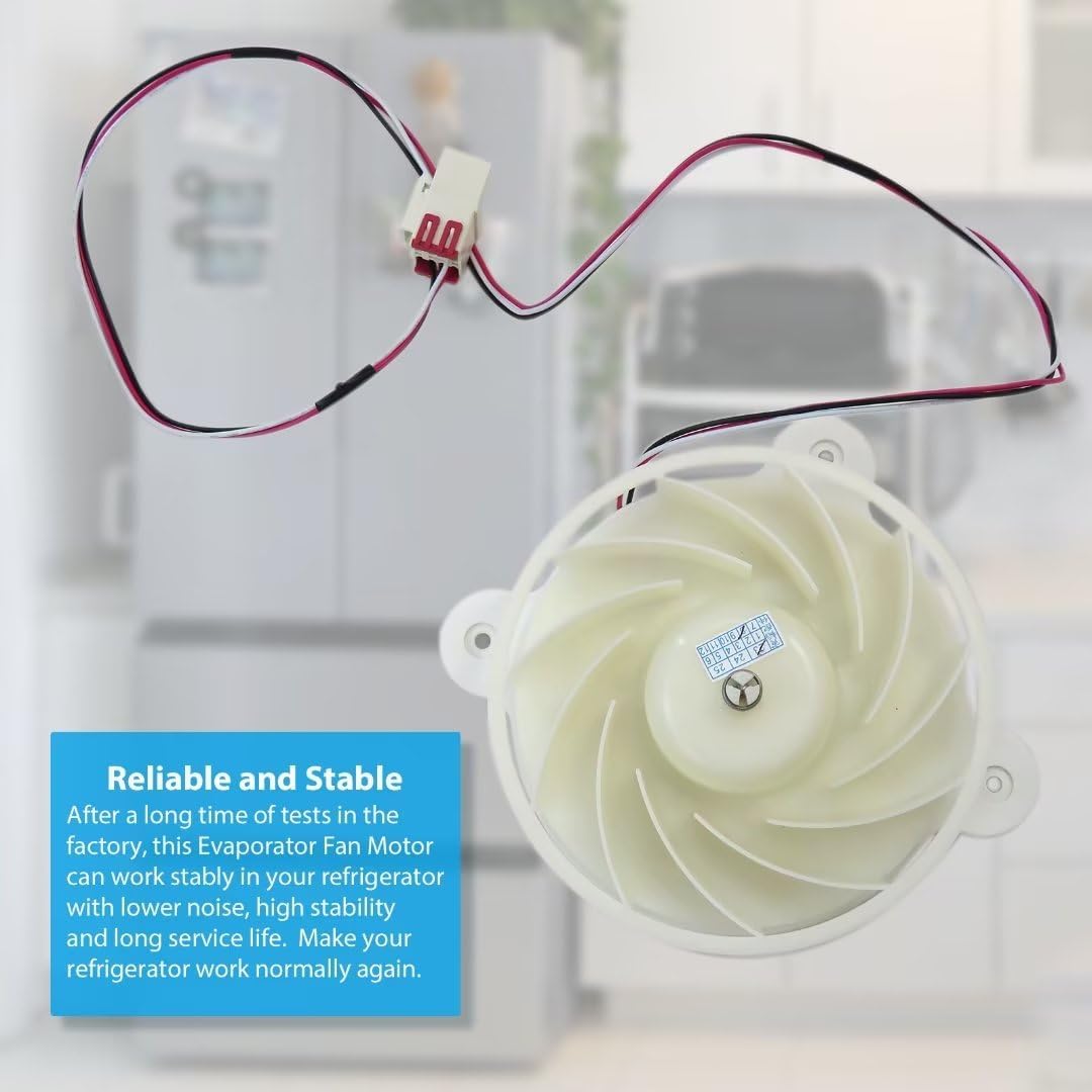 DA31-00287B  ARES2120RA – Motor de ventilador evaporador blanco para refrigerador Samsung