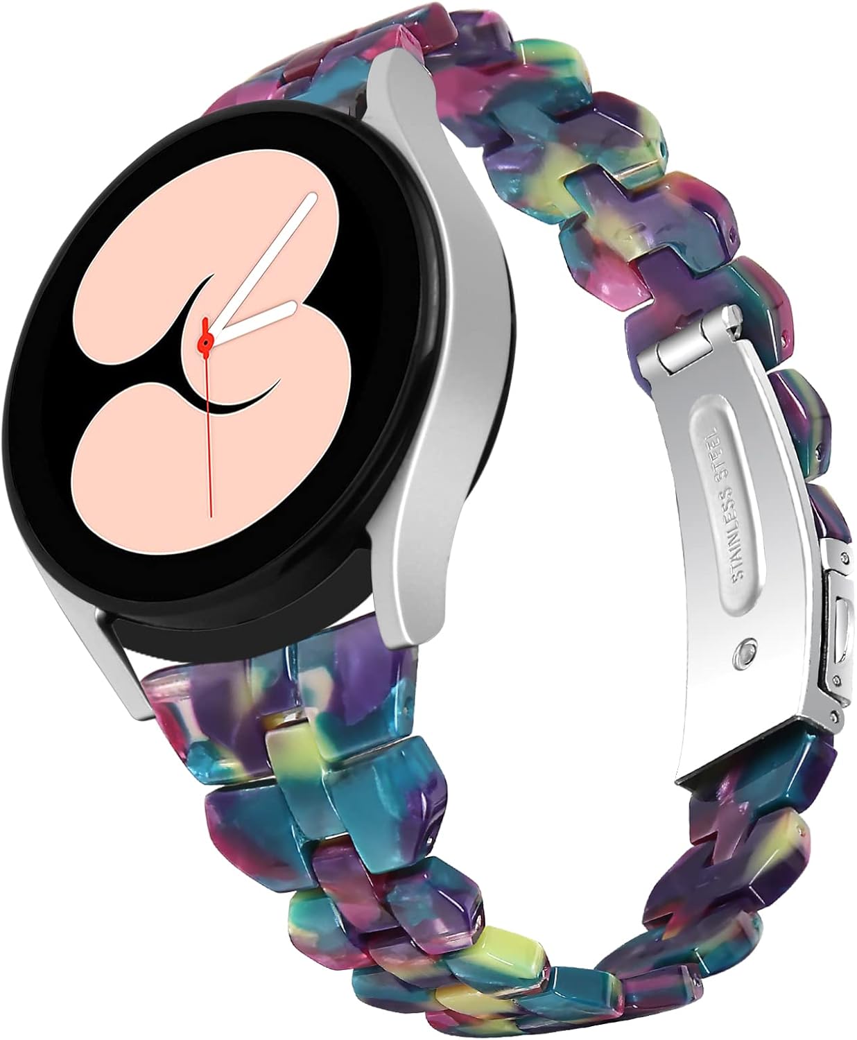 Kabbba Compatible con Samsung Galaxy Watch 65 de 1.575 pulgadas, 1.732 pulgadas, 5 Pro de 1.772 pulgadas, Galaxy Watch 6 Classic de 1.654 pulgadas,