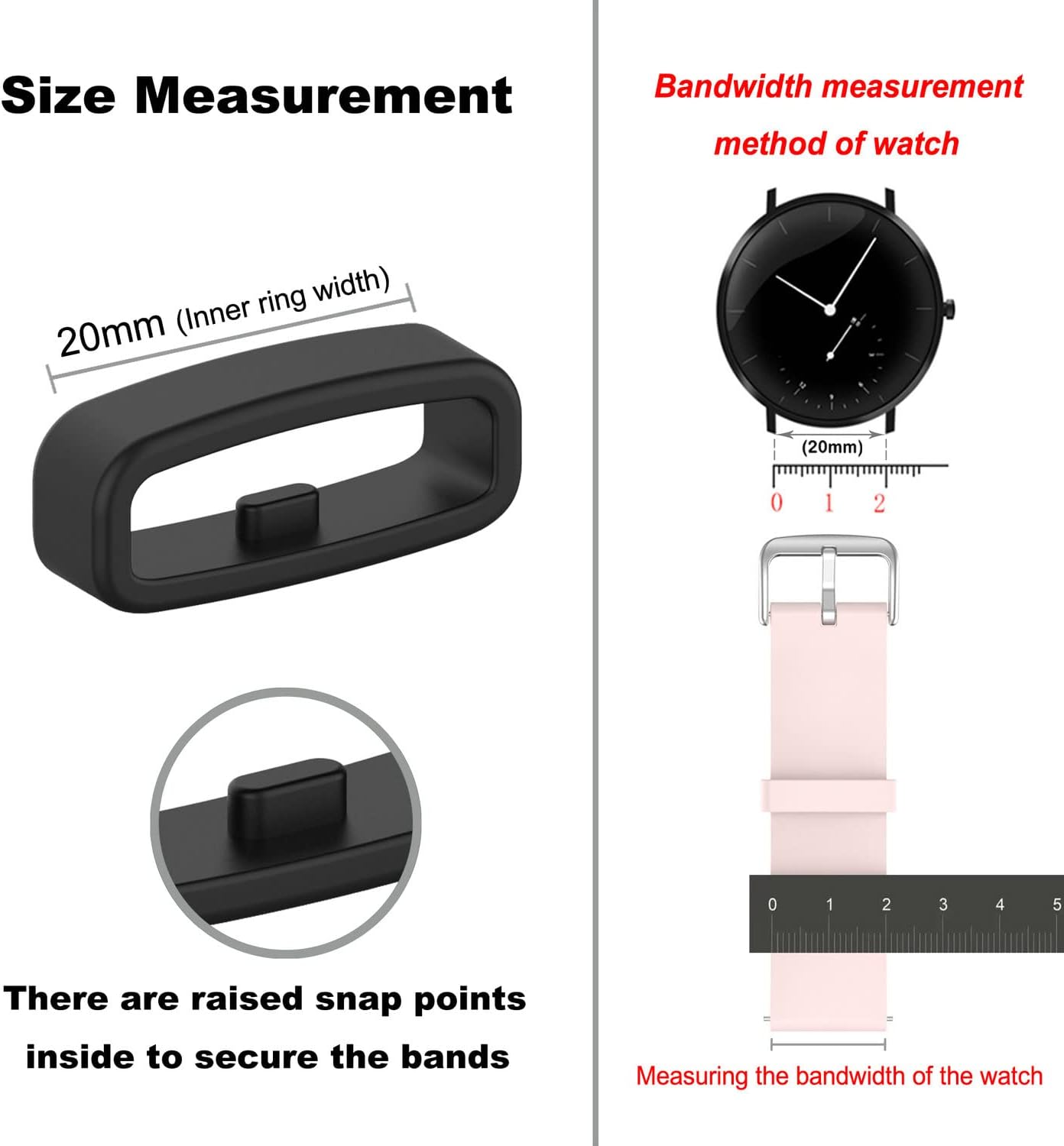 Correa compatible con Fitbit Versa 4Sense 2Versa 3Versa 2Fitbit VersaVersa Lite Smartwatch Band, banda de silicona suave, anillos de sujeción de