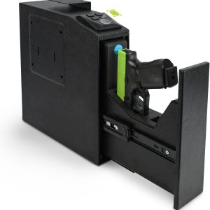 AUREOLE Caja fuerte biométrica de acceso rápido para pistola deslizante con bloqueo de teclado de huellas dactilares, caja fuerte para pistola de AUREOLE Caja fuerte biométrica de acceso rápido para pistola deslizante con bloqueo de teclado de huellas dactilares, caja fuerte para pistola de