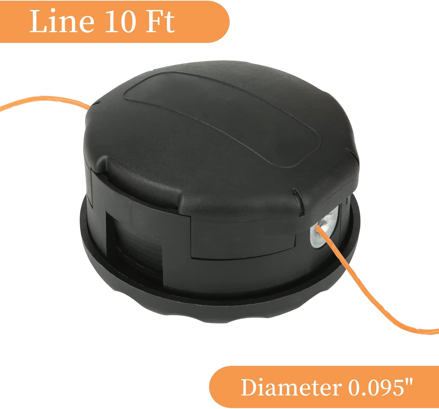 Cabezal recortador compatible con Echo 400 SRM-225 SRM-230 SRM-210 GT-230 GT-225L GT-225SF Pas210 Pas211 Pas225 Weed Eater con línea de 0.095