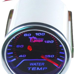 Puntero de motor de auto E Support, calibrador con barras indicadoras de aumento y lentes grises, de 2 pulgadas, medidor de temperatura del agua Puntero de motor de auto E Support, calibrador con barras indicadoras de aumento y lentes grises, de 2 pulgadas, medidor de temperatura del agua