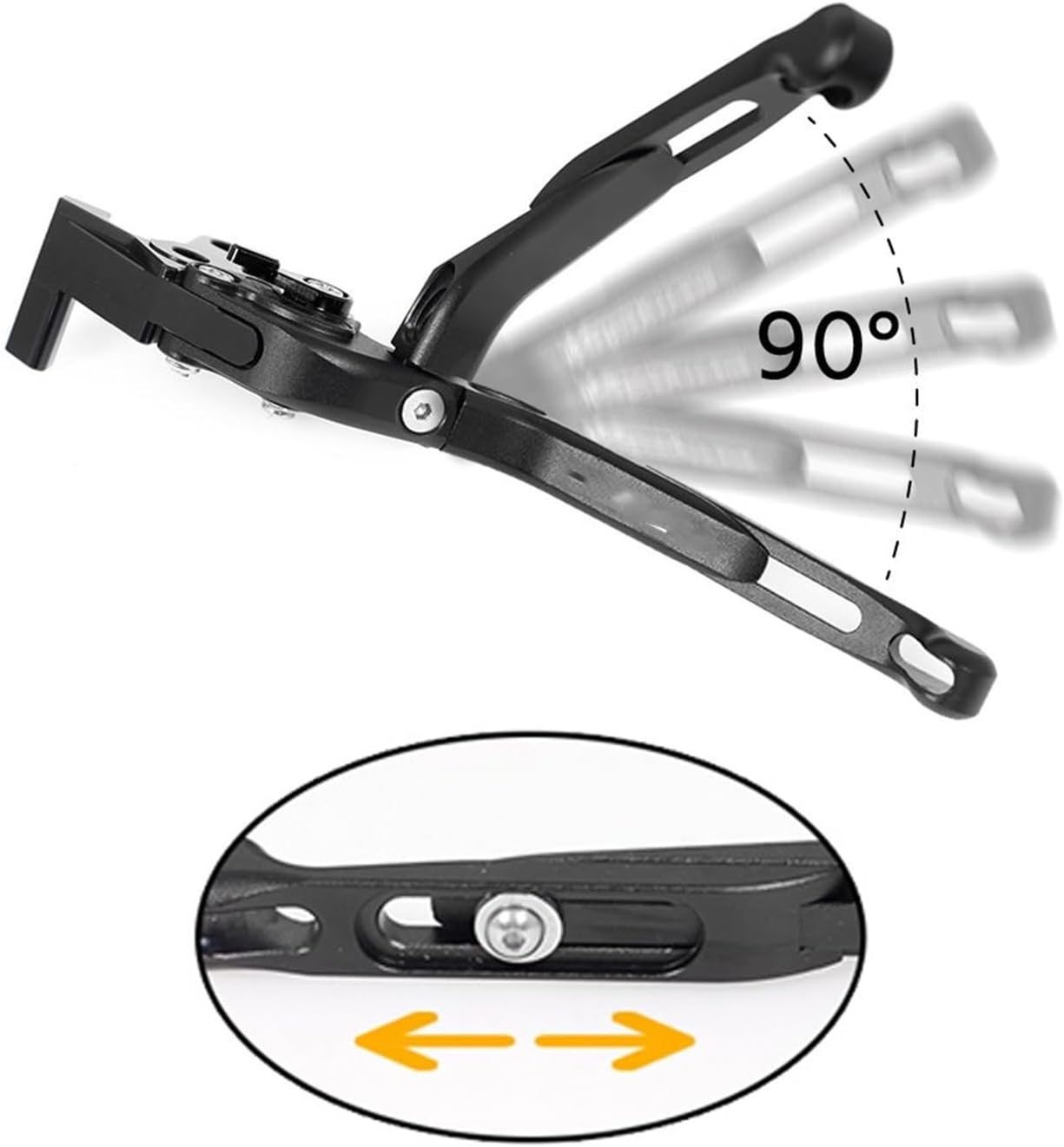 Clutch Assembly for Benelli TRK502 TRK 502X 2019 2020 CNC Aluminum Extendable Folding Adjustable Brake Clutch Levers Modified Pieces (Color  I)