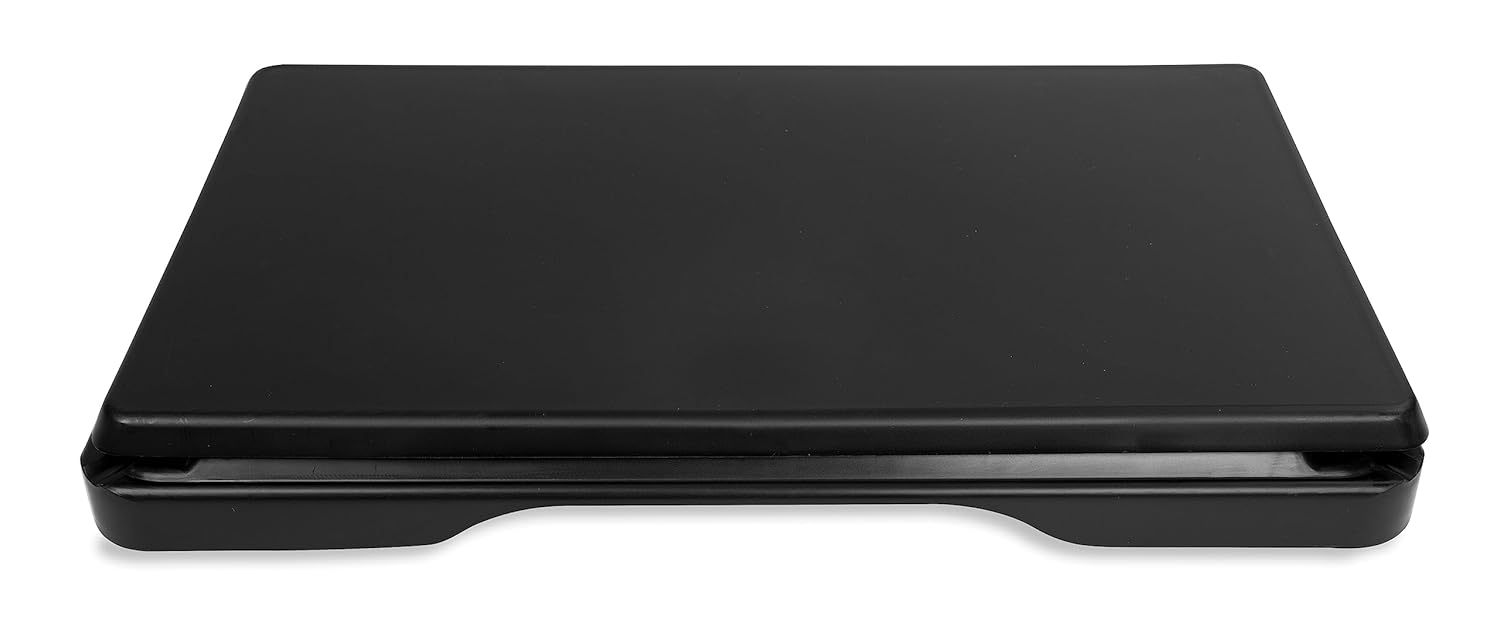 Bandeja de tinción deslizante personalizable, capacidad para 18 diapositivas, color negro