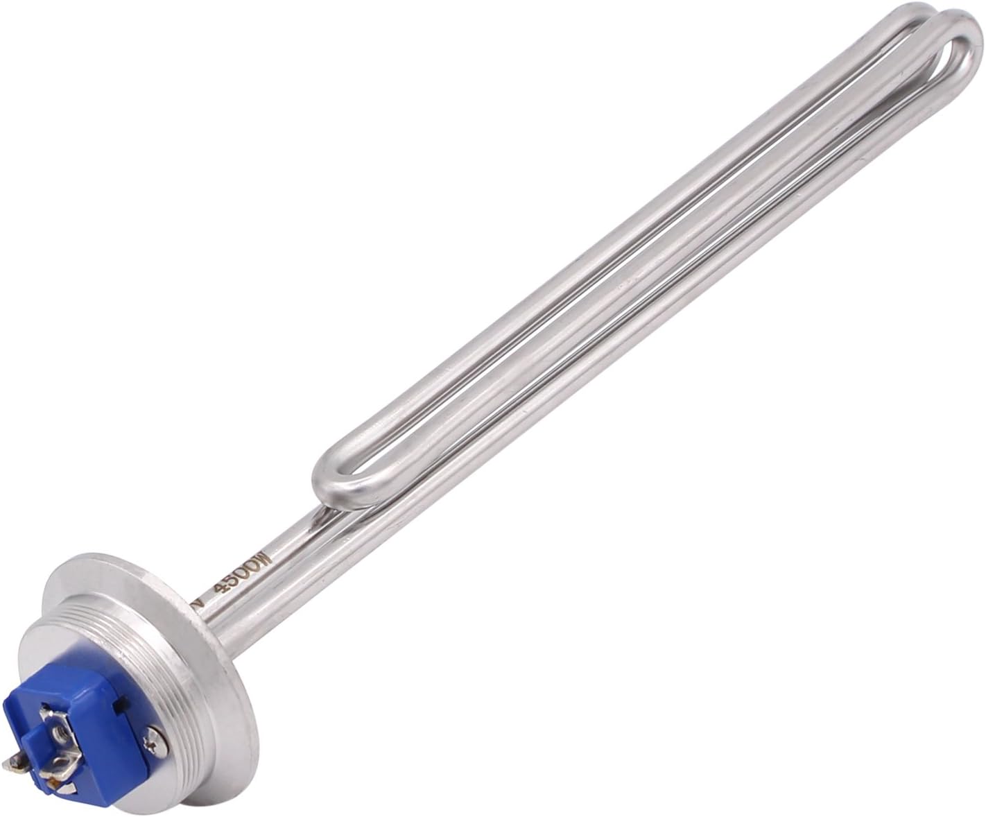 DERNORD Calentador de agua eléctrico de 2 pulgadas (OD64) Tri-clamp 240V 4500W Foldback Elemento de calefacción con baja densidad de vatios