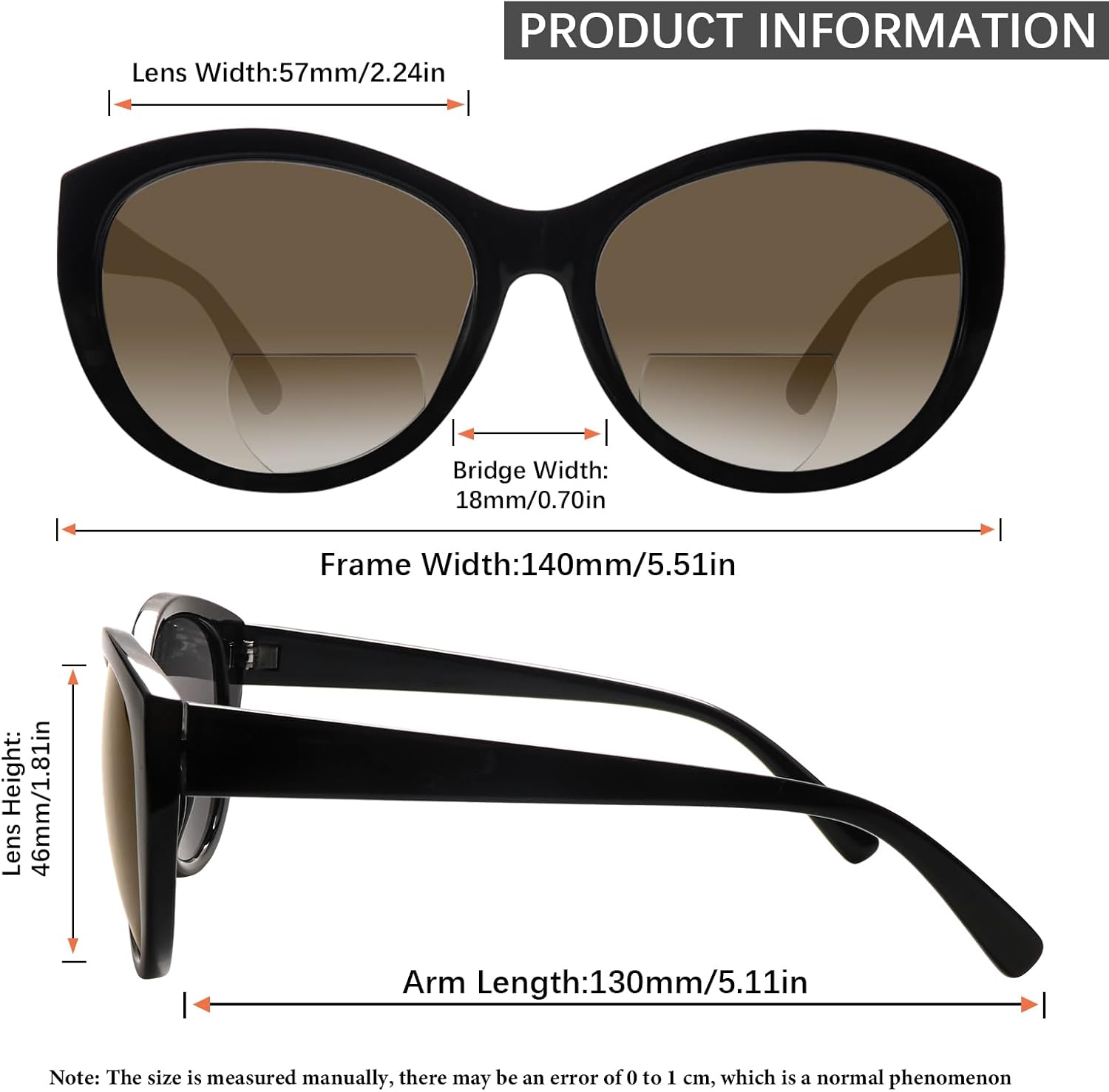 BONCAMOR Paquete de 4 lentes de sol bifocales de lectura para mujeres y hombres, protección UV400, lentes de sol para exteriores