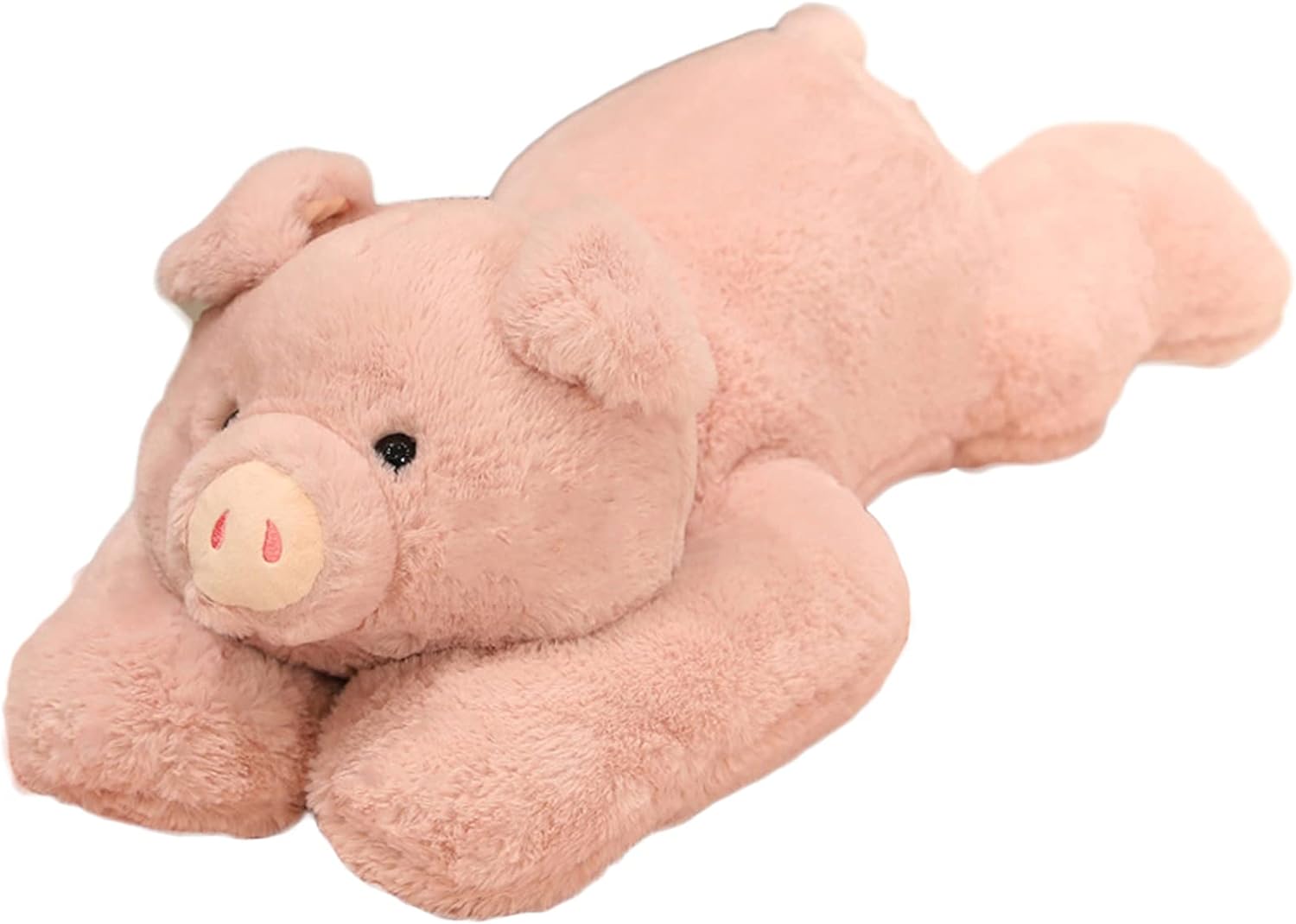 Animales de peluche con peso, juguete de peluche de cerdo con peso, lindo peluche de cerdo rosa, juguete de animales de peluche con peso, 11.8