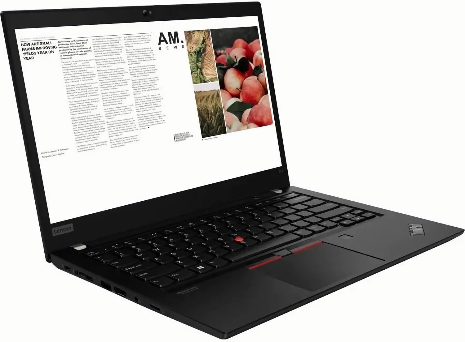 Lenovo ThinkPad T14 – Laptop de negocios, pantalla táctil FHD IPS de 14 pulgadas, AMD 6-Core Ryzen 5 Pro 5650U (Beat i7-1265U), 32 GB de RAM, 1 TB