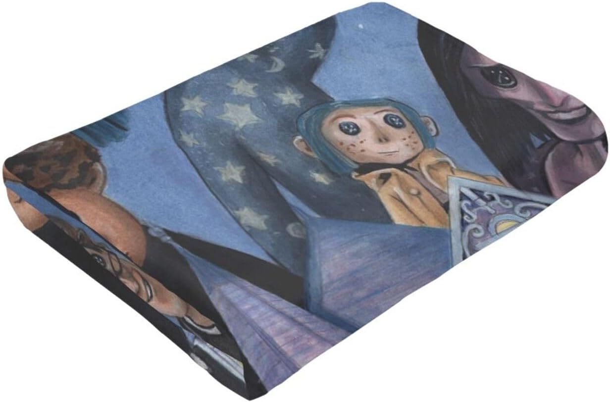Manta de dibujos animados de anime, manta ultra suave para cama, sofá, sala de estar, dormitorio, automóvil, 60 x 50 pulgadas