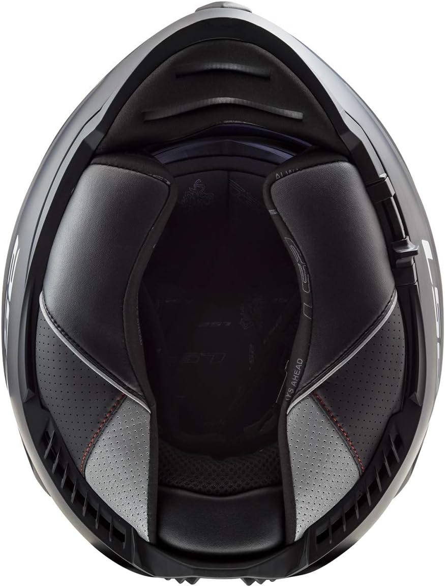 LS2 Helmets Assault – Casco integral para motocicleta con visera solar