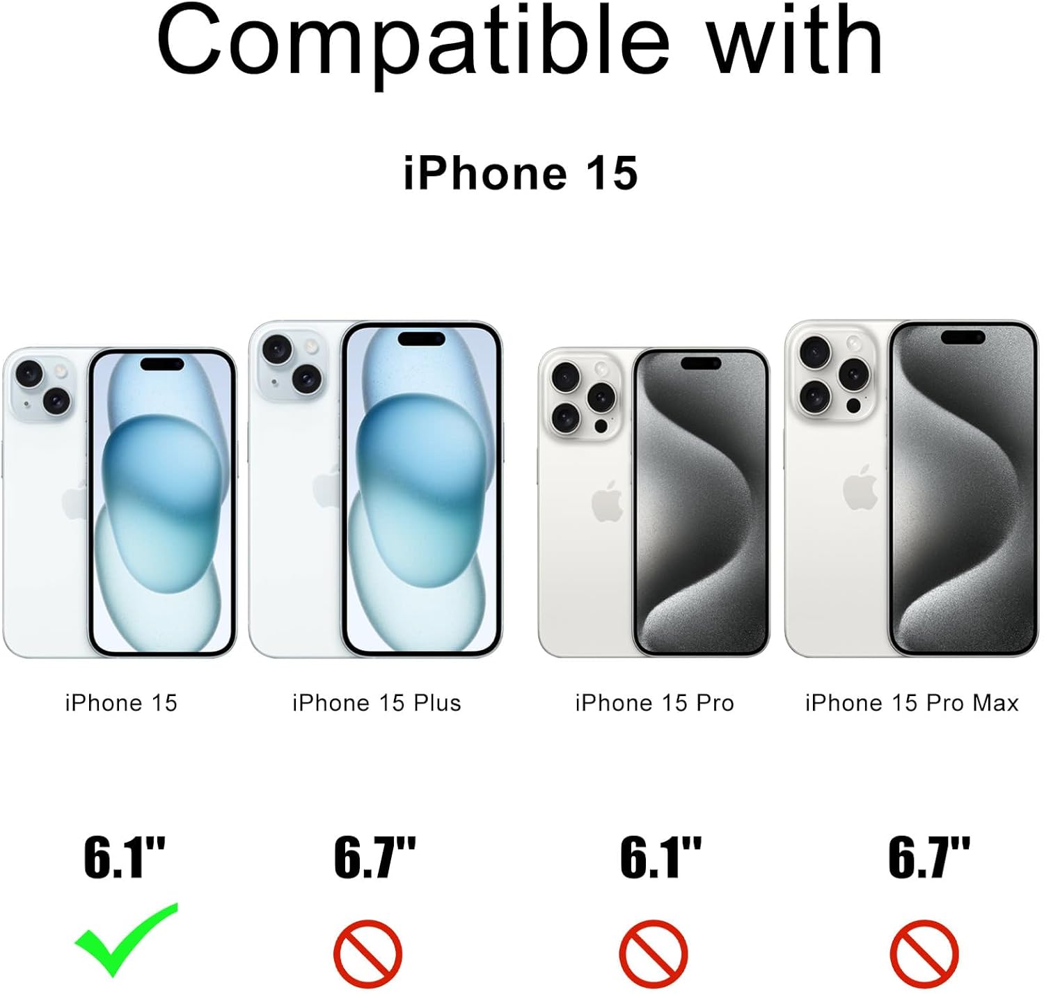 Pepmune Funda para iPhone 15, lindo soporte de astronauta 3D con 2 protectores de pantalla protección de cámara Soporte de silicona suave a prueba