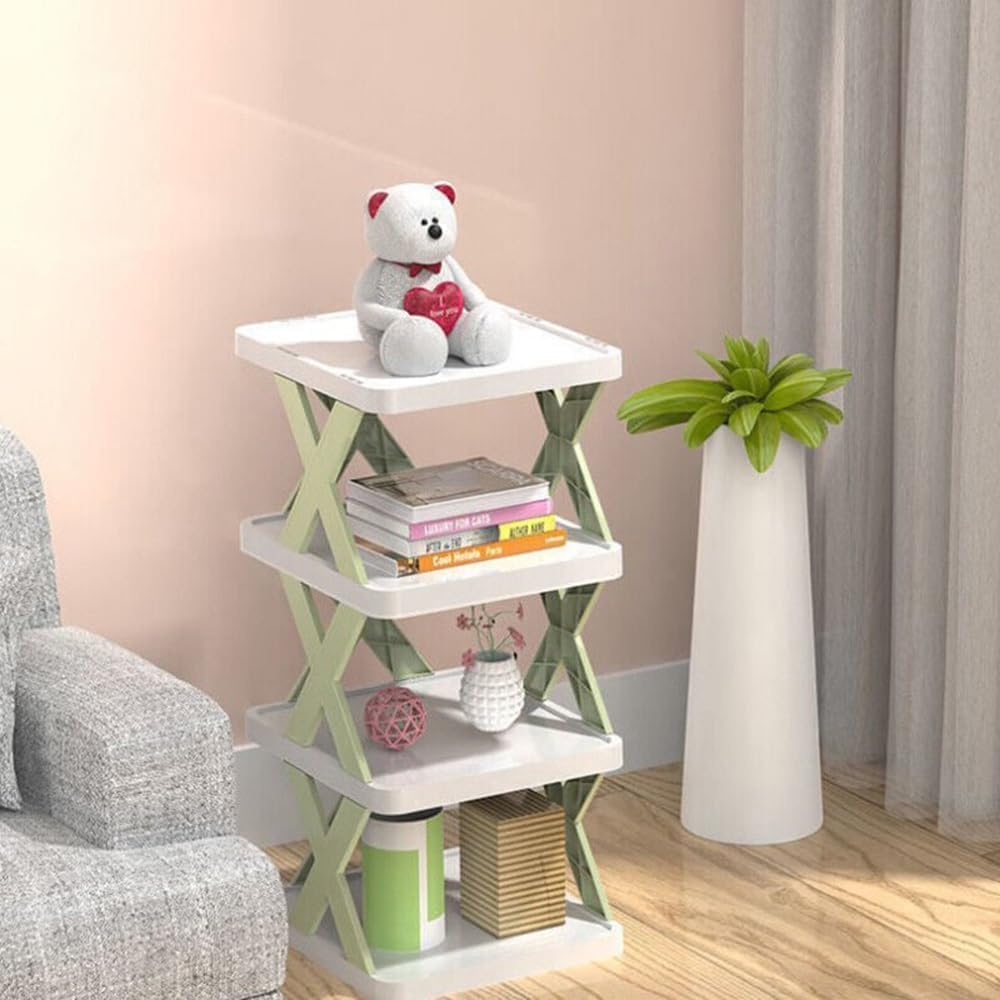 Organizador de almacenamiento de zapatos multicapa, zapatero creativo multicapa, fácil montaje y estructura estable, zapatero expandible para