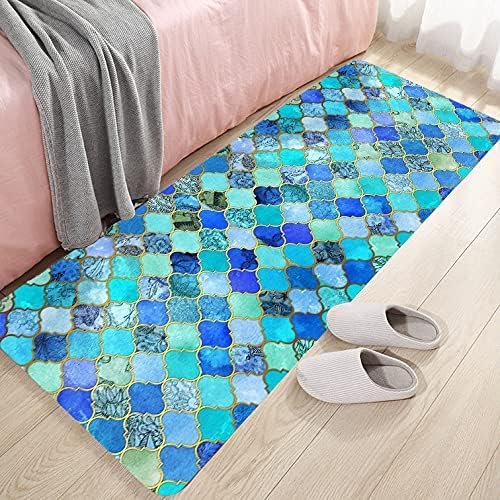 Alfombra de baño de espuma viscoelástica y felpudos antideslizantes y absorbentes de paño