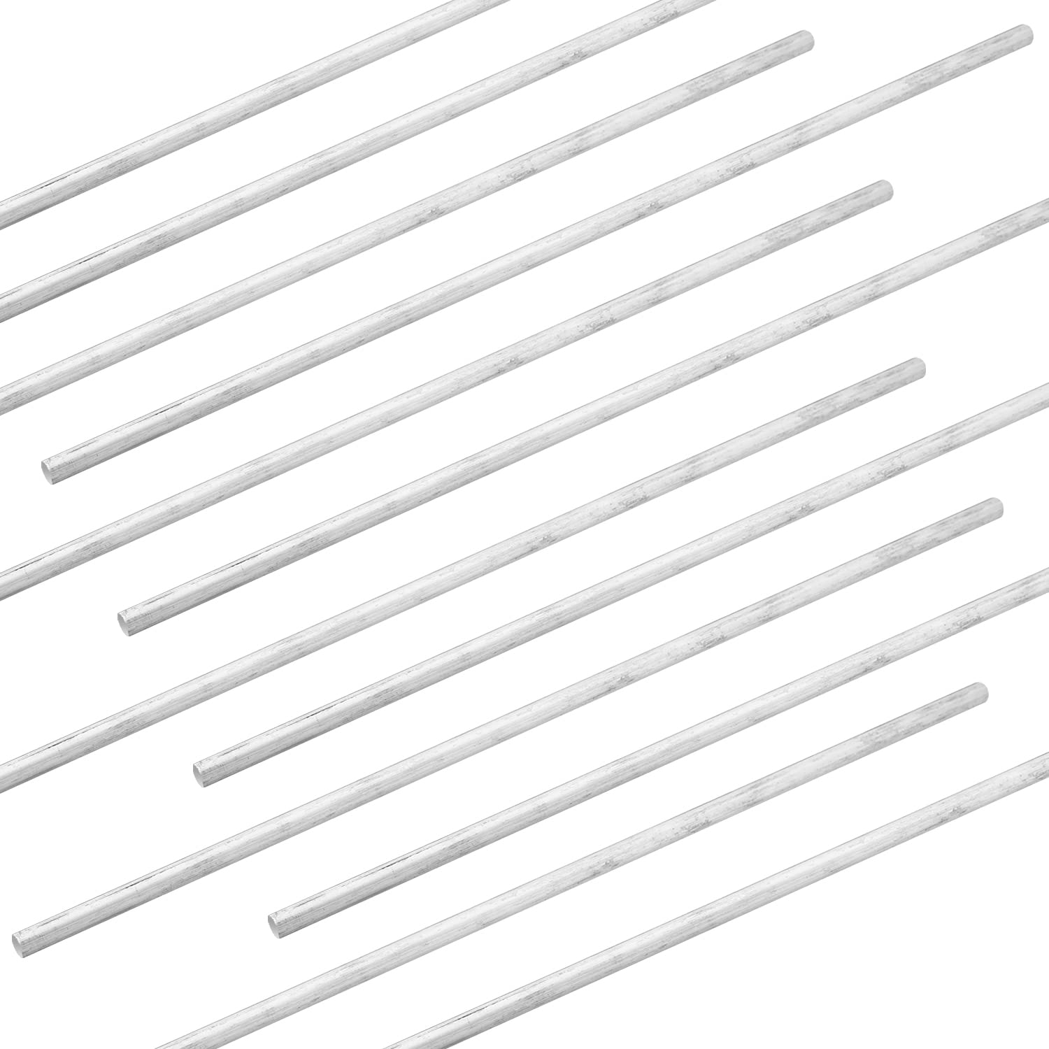 12 piezasVarilla redonda de aluminio de 14 pulgadas de diámetro de 12 pulgadas de largo 6061 Varilla de aluminio 6061, CNC, materia prima de
