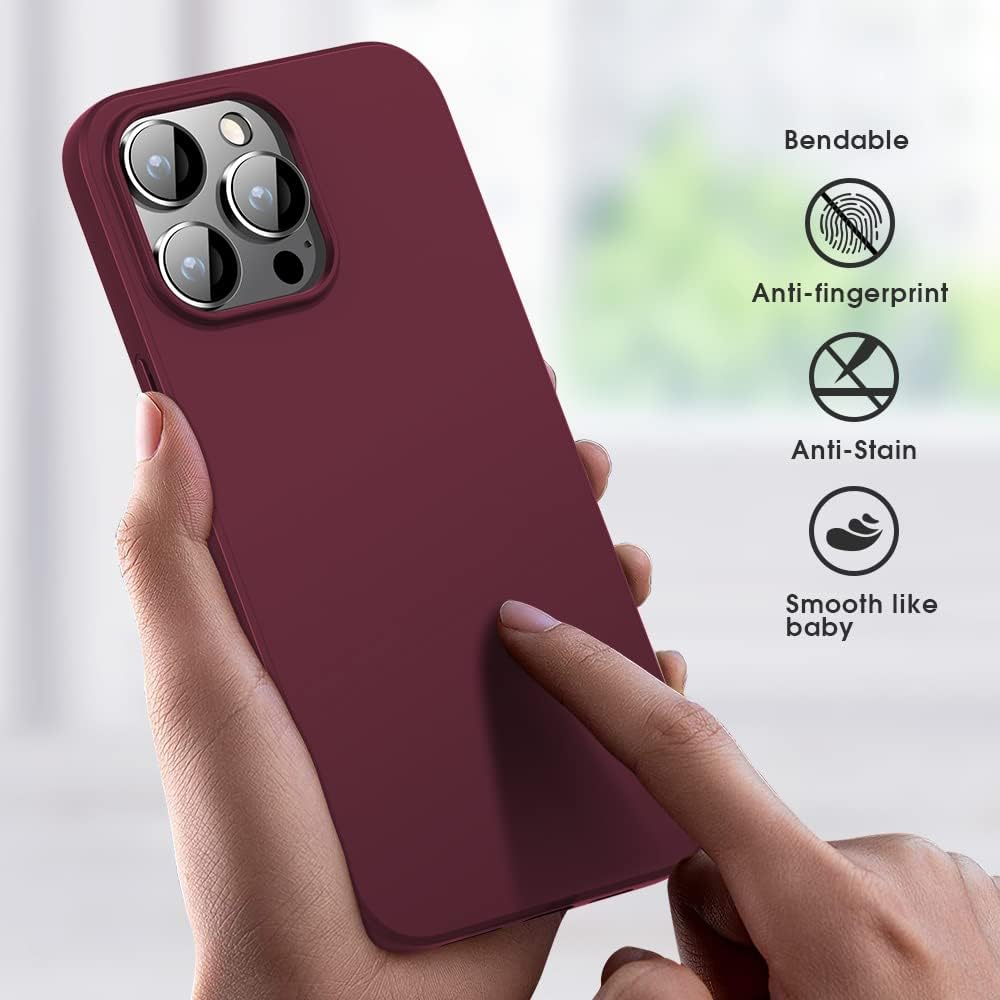 X-level Funda compatible con iPhone 14 Pro, delgada, ultrafina, serie Guardian, revestimiento de TPU suave con acabado mate, ligera, antiarañazos,
