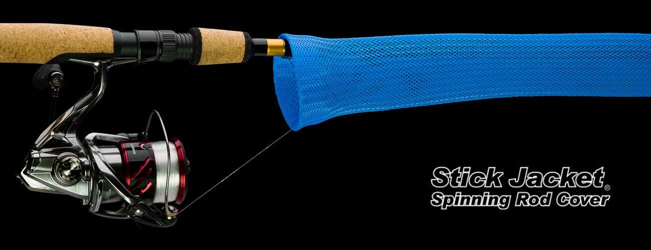 RITE-HITE Orin Briant Stick Jacket Caña de Pesca Cubierta  Chaqueta de caña de pescar  viene en una variedad de colores mantiene tu caña segura y