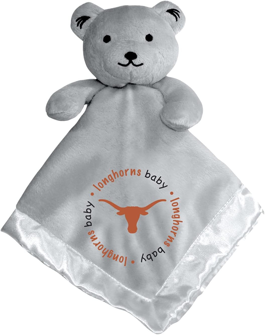 Oso de seguridad gris – NCAA Texas Longhorns – Con licencia oficial Snuggle Buddy