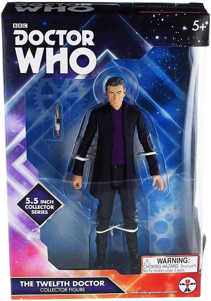 Doctor Who Figura de acción de 5.5 pulgadas 12th Doctor (camisa púrpura)
