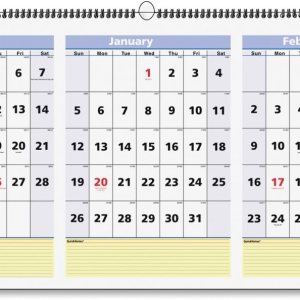 AT-A-GLANCE PM15-28-20 2020 24 x 12 Horizontal de 3 meses AT-A-GLANCE PM15-28-20 2020 24 x 12 Horizontal de 3 meses