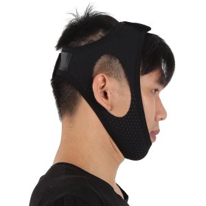 Correa de barbilla antironquidos, solución eficaz contra ronquidos, dispositivo antironquidos para dormir, correa de barbilla ajustable y Correa de barbilla antironquidos, solución eficaz contra ronquidos, dispositivo antironquidos para dormir, correa de barbilla ajustable y