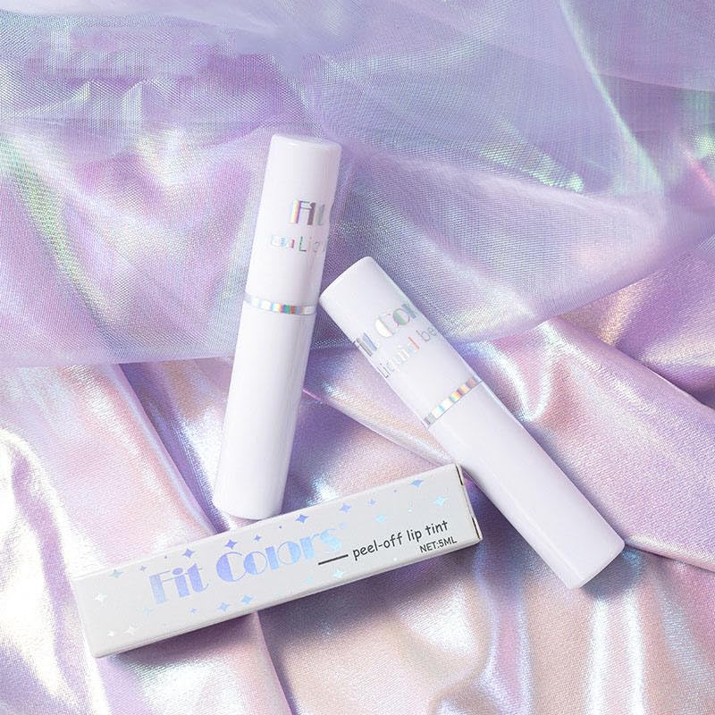 Peel Off Lip Stain – Lápiz labial para tatuaje, de larga duración, resistente al agua (cereza oscura #3)