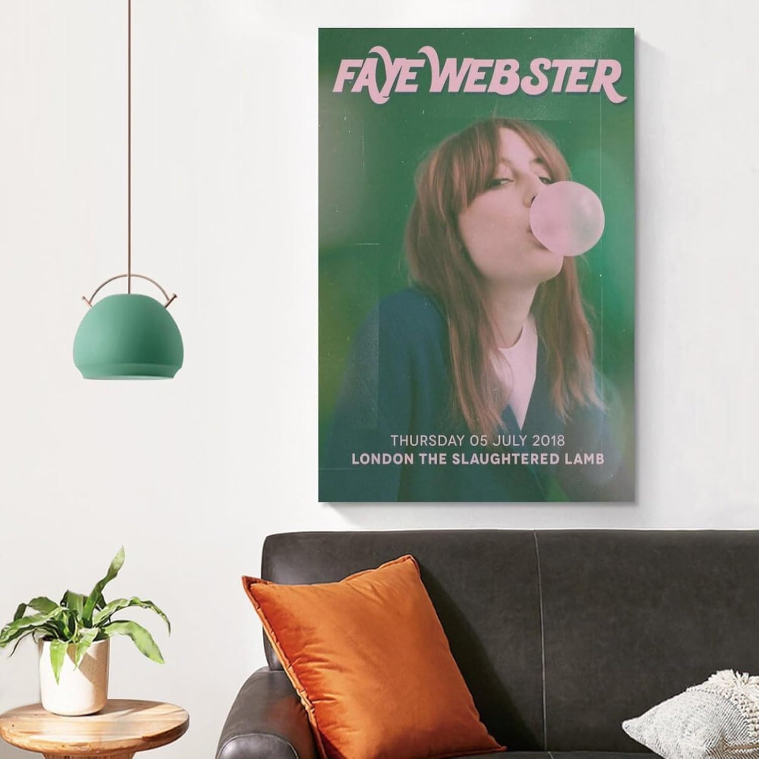 DAXXIN Faye Webster – 1 póster en lienzo decorativo para pared, pintura artística para sala de estar, dormitorio, regalo, sin marco, estilo 08 x 12