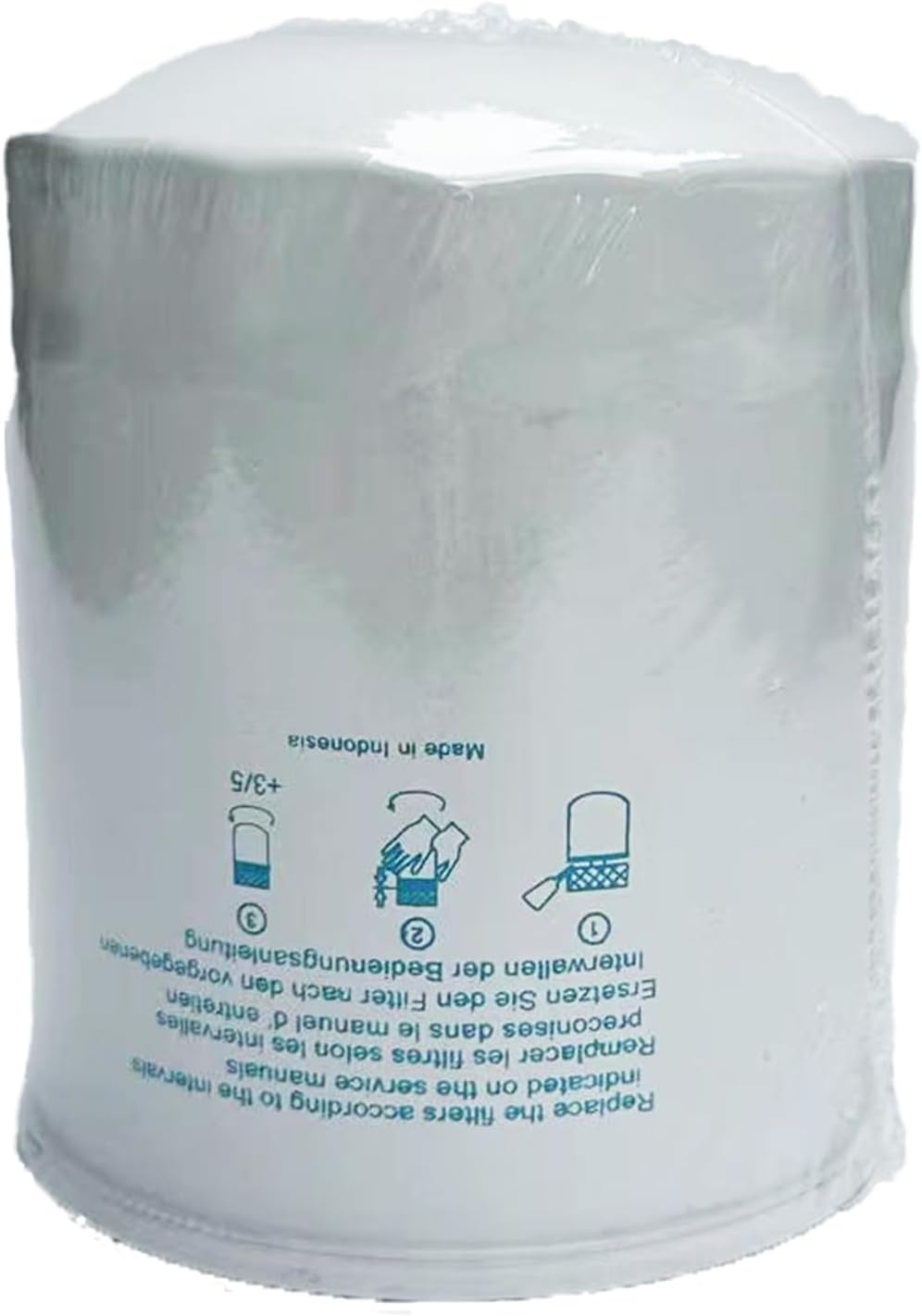 4 filtros de aceite HH160-32093 compatibles con Kubota D1301 D902 Motor B7500 B7510 B2320 DT tractor