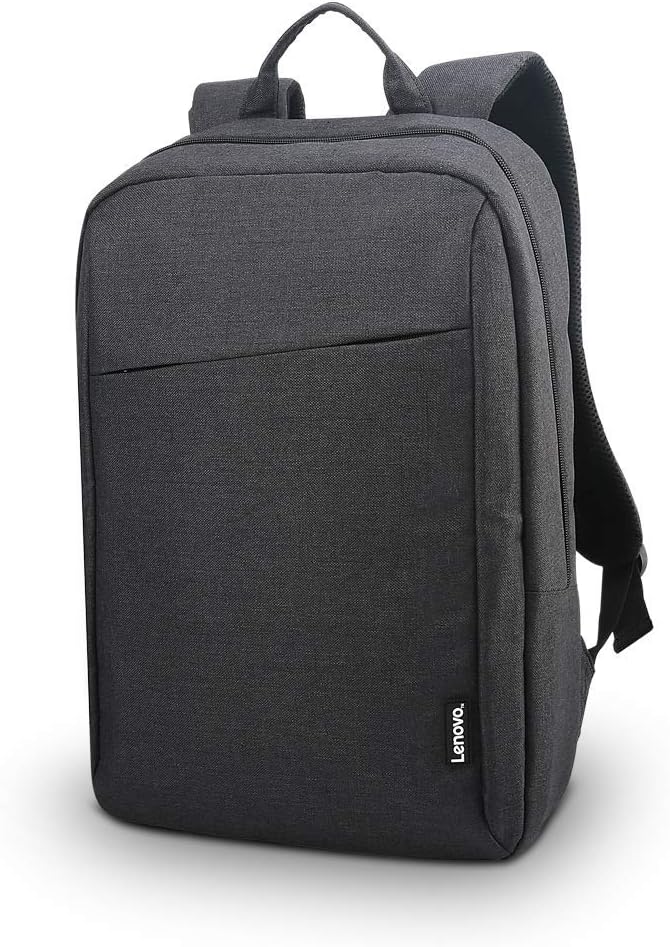 Lenovo Mochila para laptop B210 de 15.6 pulgadas, duradera, repelente al agua, ligera, diseño limpio, elegante para viajes, GX40Q17225, mochila
