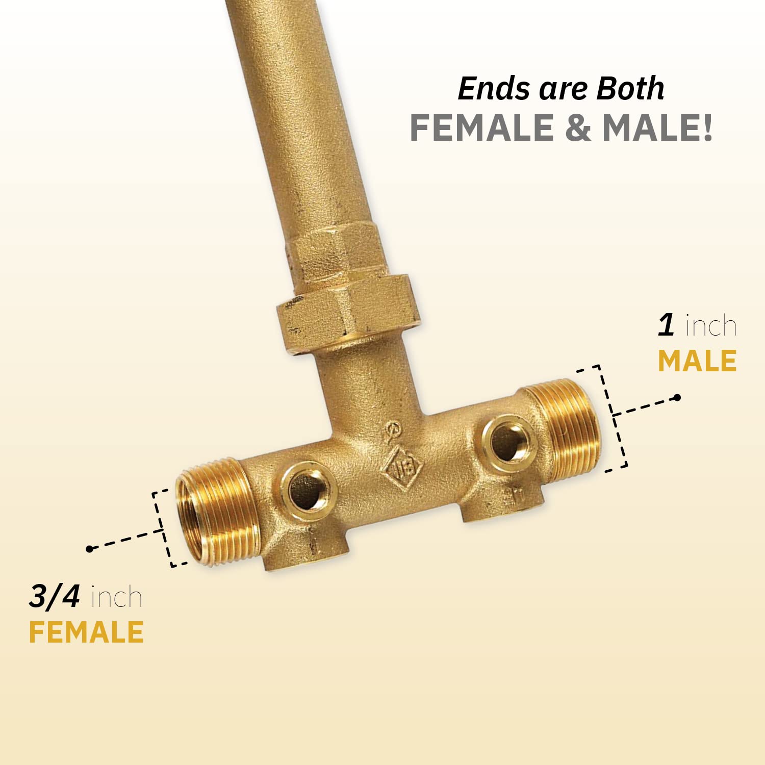 Paquete de instalación de latón sin plomo para tanques Well X Trol, Wx-201, 202, 202xl, 203 y Goulds V60, V80 y V100