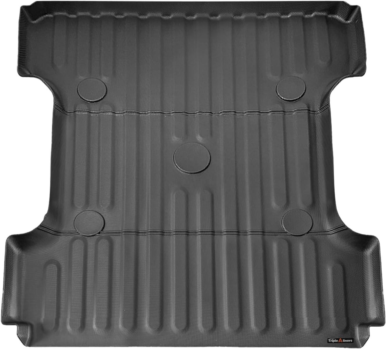 TripleAliners Tapete para caja de camioneta compatible con Dodge RAM 150025003500 2002-2018, accesorios de 6 pies 4 pulgadas, alfombrilla de cama de