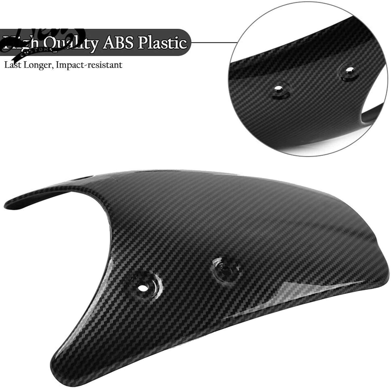GLoyer Parabrisas de motocicleta compatible con BMW R NINET R9T R 9 T Racer Pure Urban Scrambler 2014-2020 R Nine T Parabrisas, deflector de viento,