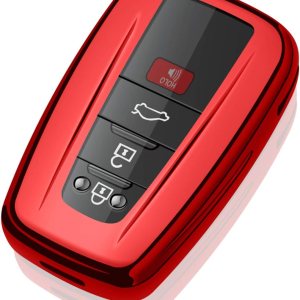 Tukellen Funda protectora especial de TPU suave para llavero de Toyota, compatible con Camry Avalon C-HR Prius Corolla GT86 Highlander RAV4 4Runner Tukellen Funda protectora especial de TPU suave para llavero de Toyota, compatible con Camry Avalon C-HR Prius Corolla GT86 Highlander RAV4 4Runner
