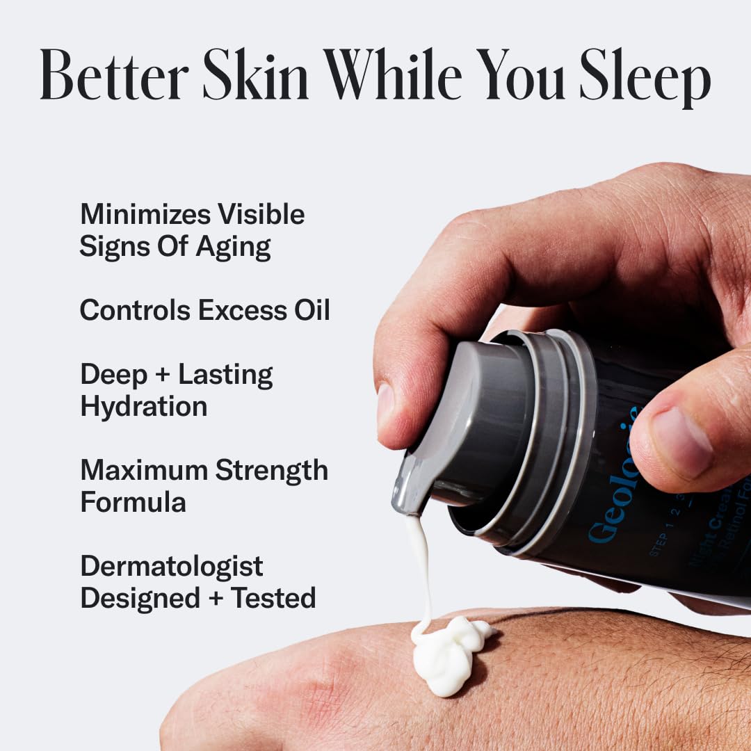 Geologie Sensitive Complete – Juego de cuidado de la piel de 5 piezas para 90 días, acné, aceite, manchas oscuras, lavado facial con ácido