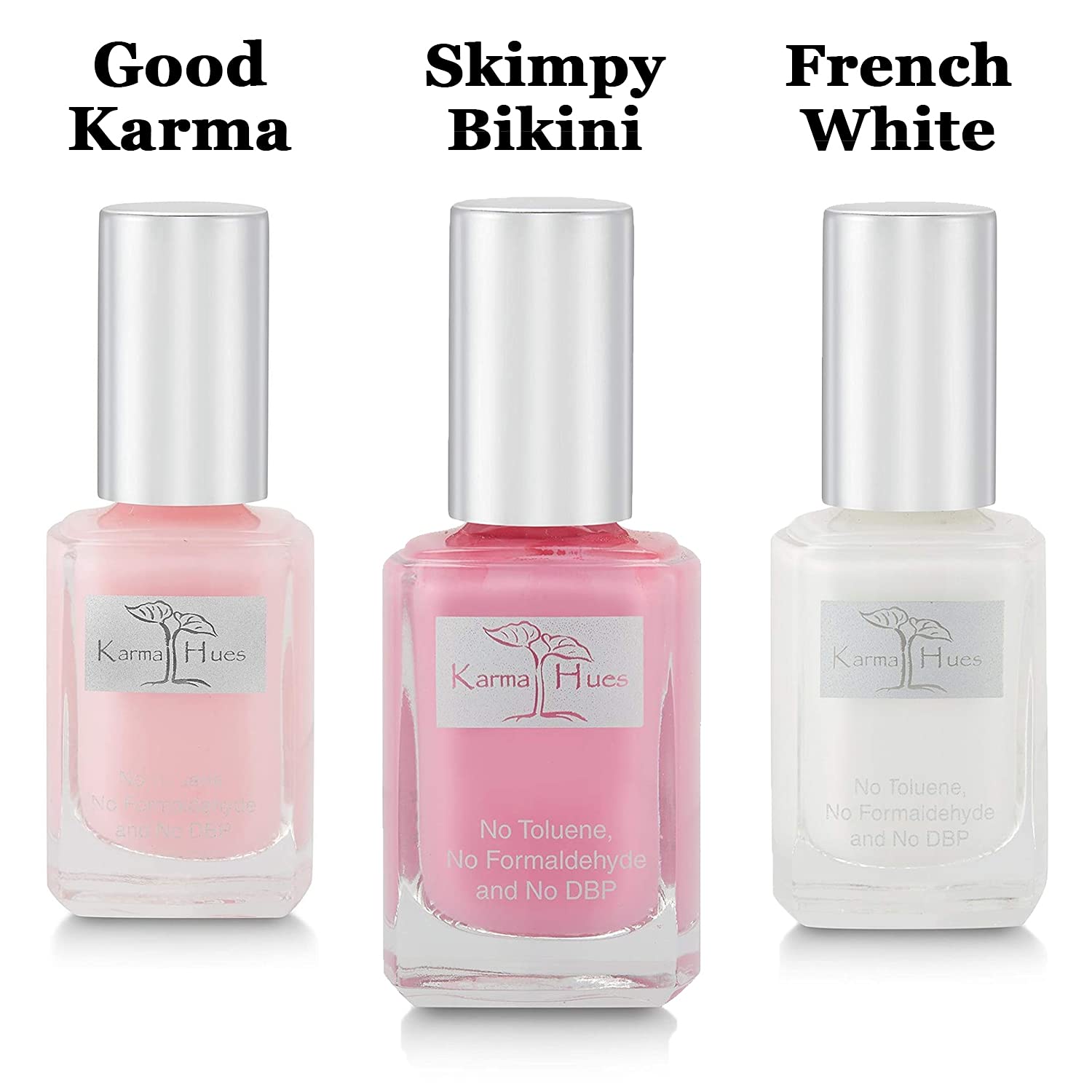 karma organic Hermosos colores combinación de esmalte de uñas natural, no tóxico, pintura de uñas vegana y libre de crueldad animal