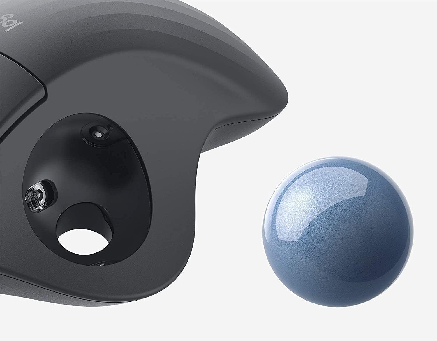 Bola de pista extraíble para Logitech Ergo M575  Kensington TB450 Ratón de Trackball inalámbrico (Ball)