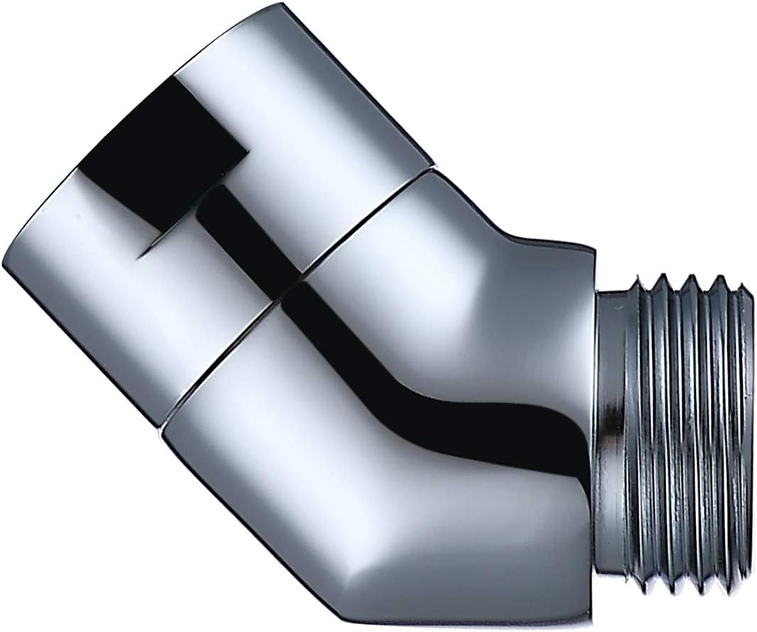 Adaptador de codo de ducha de mano, adaptador de codo de cabezal de ducha (135 grados)