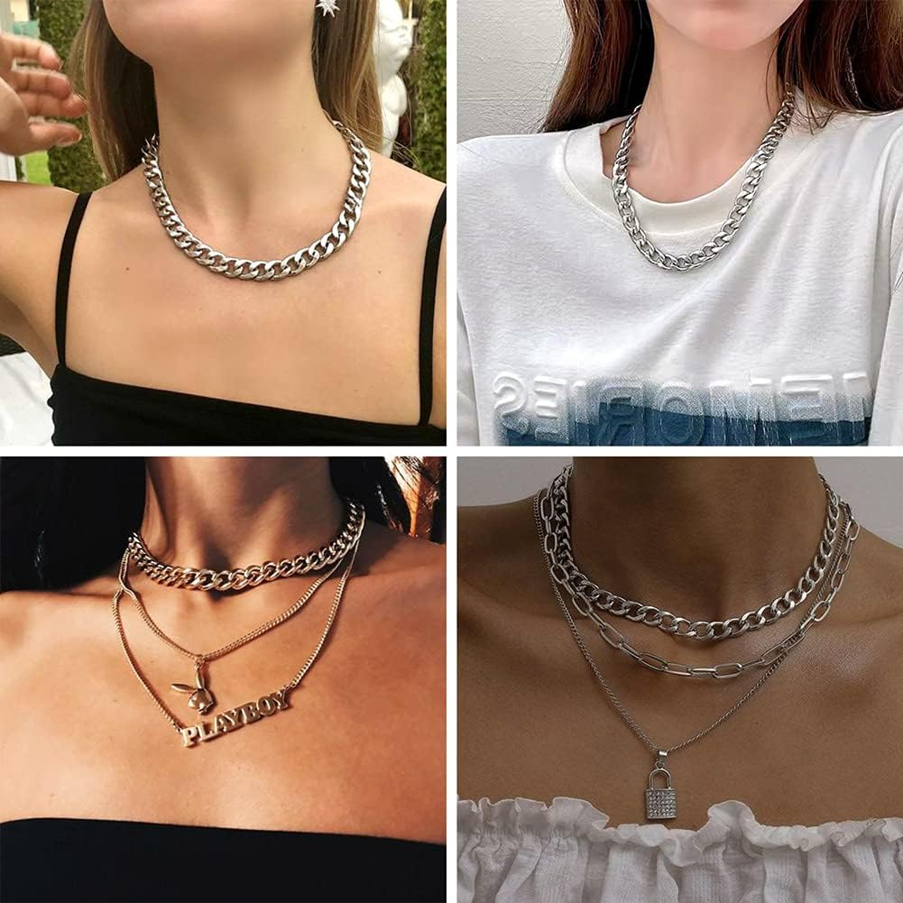 Cadena de eslabones de aluminio de 16.4 pies sin soldar, cadena de eslabones chapada en plata de corte de diamante con carrete de plástico de 0.335