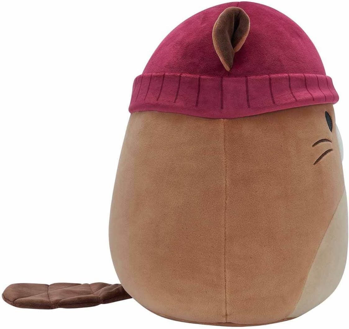 Squishmallows – Chip The Beaver con sombrero de 7.5 pulgadas