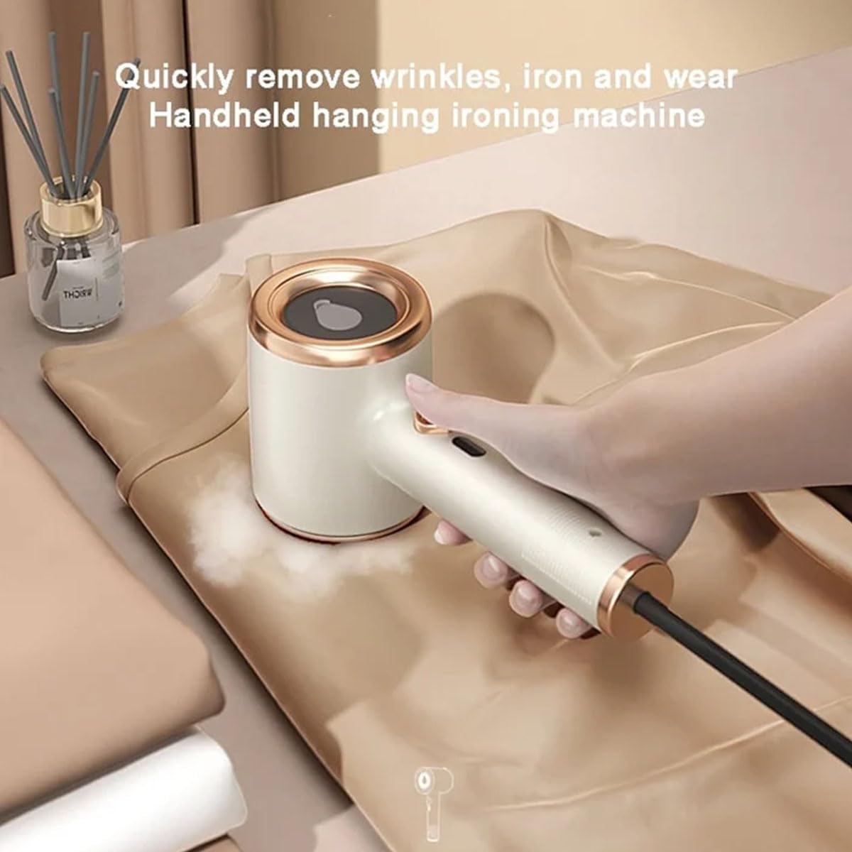 Mini máquina de planchar portátil, mini máquina de planchar de mano de viaje y de mano, mini plancha de vapor portátil, vaporizador portátil para