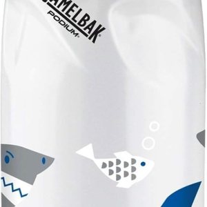 CamelBak Podium – Botella de agua de 21 oz (tiburones (blanco)) CamelBak Podium – Botella de agua de 21 oz (tiburones (blanco))