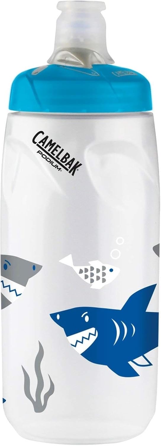 CamelBak Podium – Botella de agua de 21 oz (tiburones (blanco))