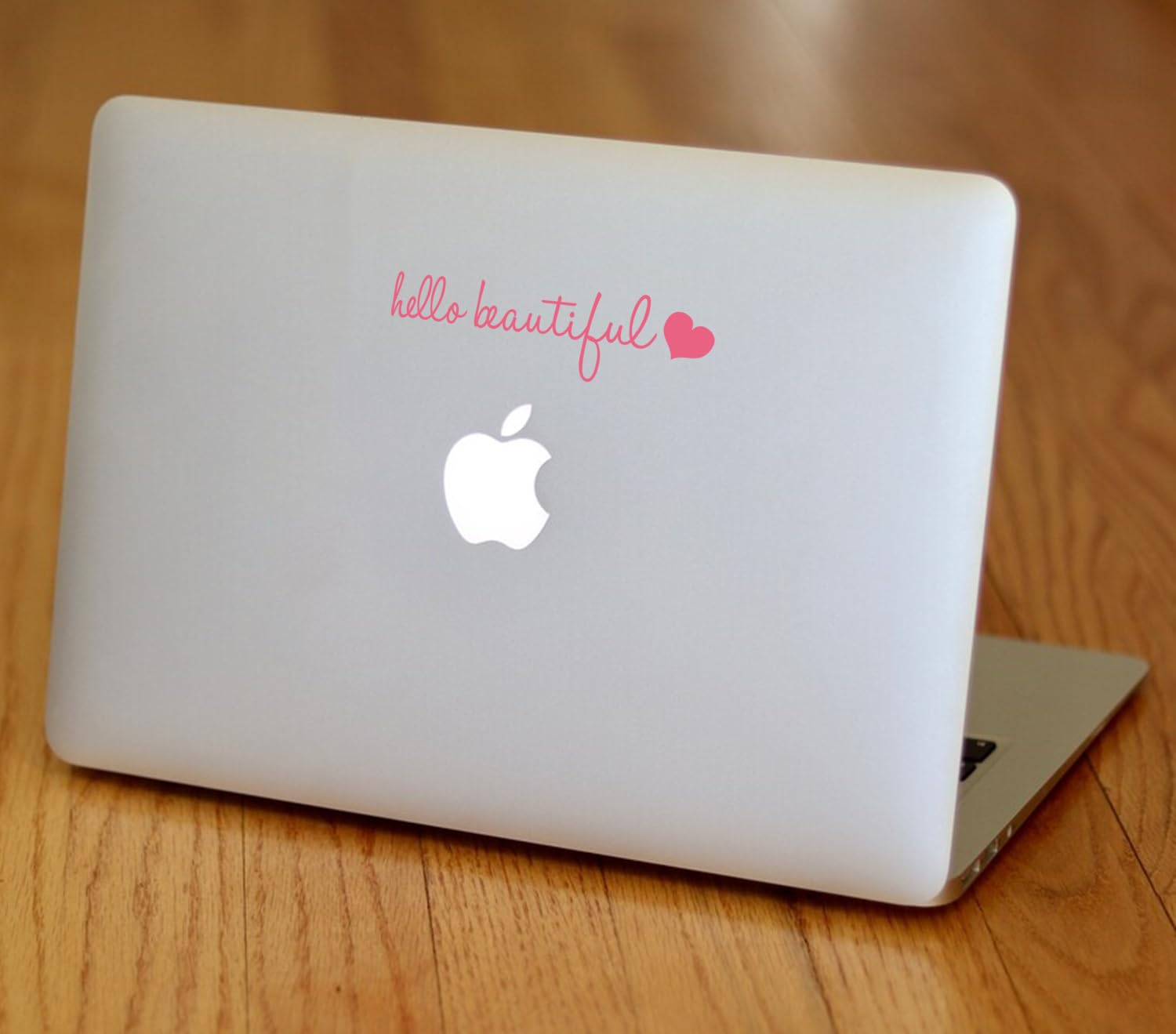 3x Hello Beautiful Rearview Mirror Decal,Vinyl Pink Car Decals For Women,Vanity Mirror Stickers,Girl Car Decal Gifts,Car Window Decal,Car Mirror