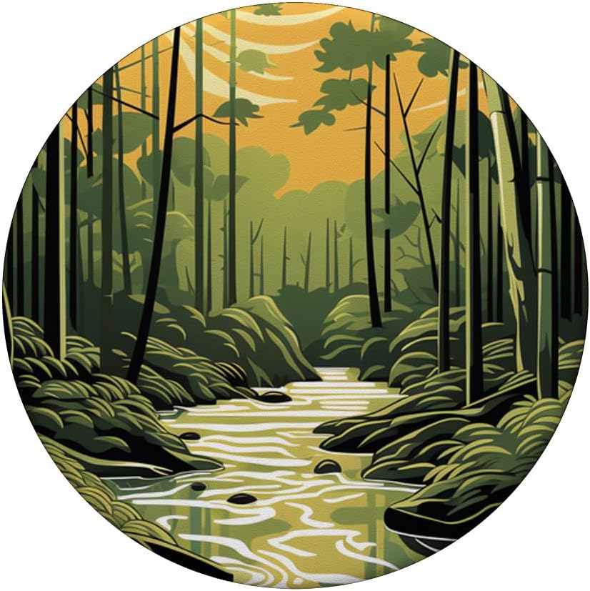 Bamboo Brilliance A Symphony of Forest Colors PopSockets Standard PopGrip