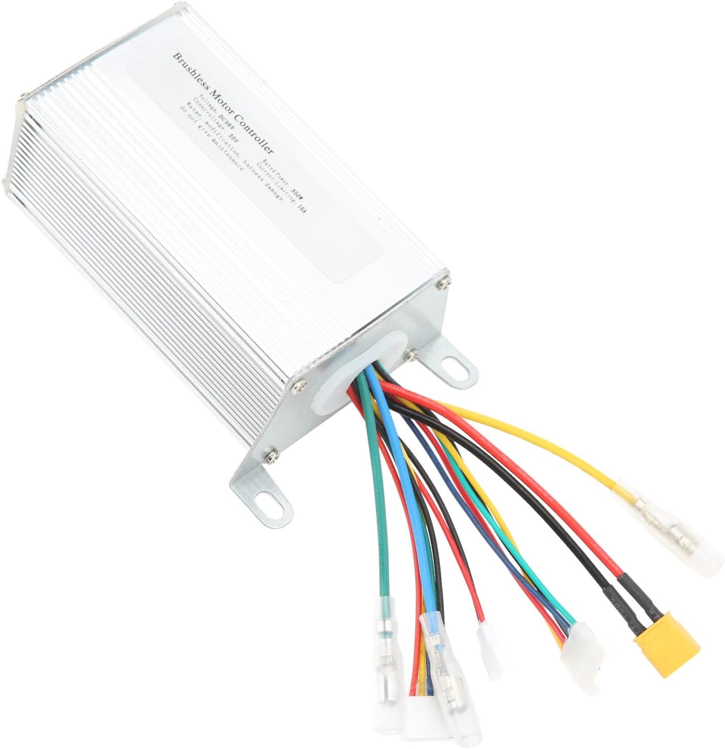 350w 36v controlador de scooter eléctrico, controlador de motor sin escobillas, para piezas de scooter eléctrico lenzod, scooter de aleación de